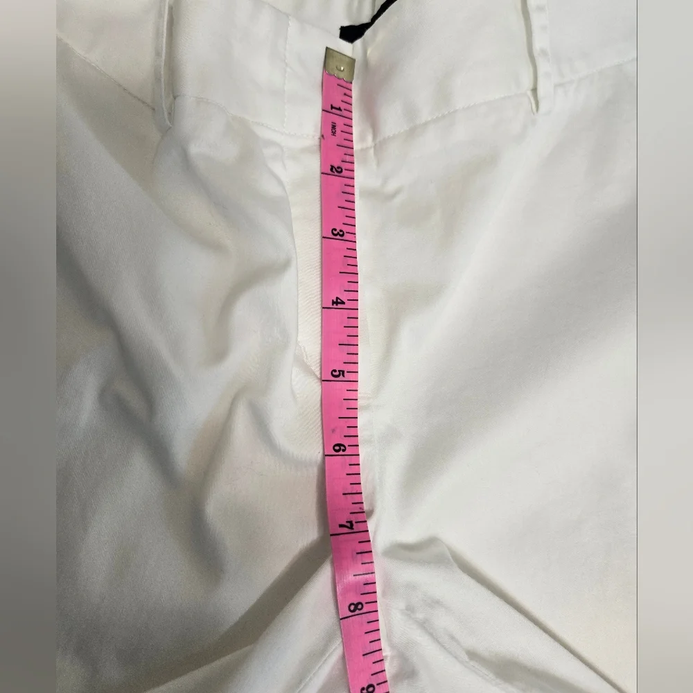 BCBGMaxAzria White Bermuda Capri Wide Leg Size 2